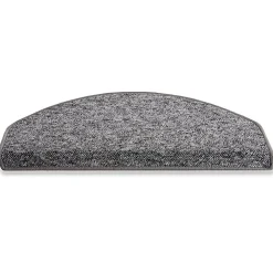 Floordirekt Tapis d'escalier Turbo Gris Installation adhésive Différentes formes Demi-circulaire -- Accessoire D'Escalier