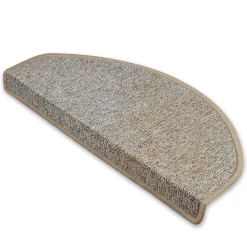 Floordirekt Tapis d'escalier York Beige 23,5 x 65 cm -- Accessoire D'Escalier