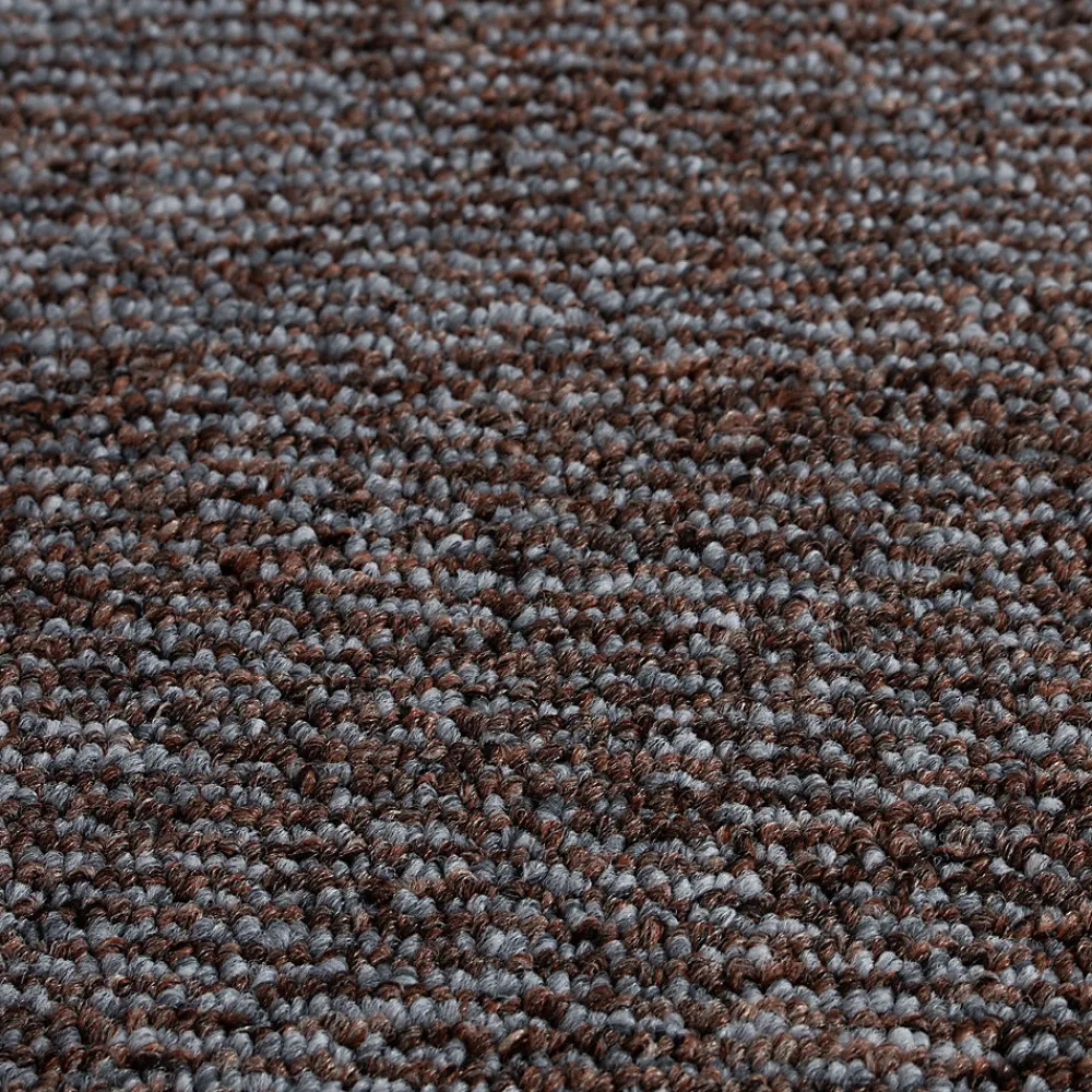 Floordirekt Accessoire D'Escalier<Tapis d'escalier York Brun foncé 23,5 x 65 cm -
