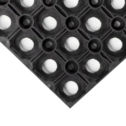 Floordirekt Tapis en caoutchouc avec anneaux Octo Door 23 mm 60 x 80 cm- Dalle Et Lame Pvc