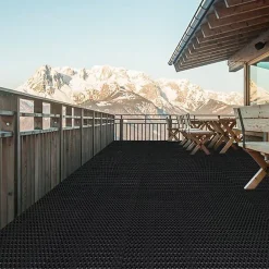 Floordirekt Tapis en caoutchouc avec anneaux Octo Door 23 mm 60 x 80 cm- Dalle Et Lame Pvc