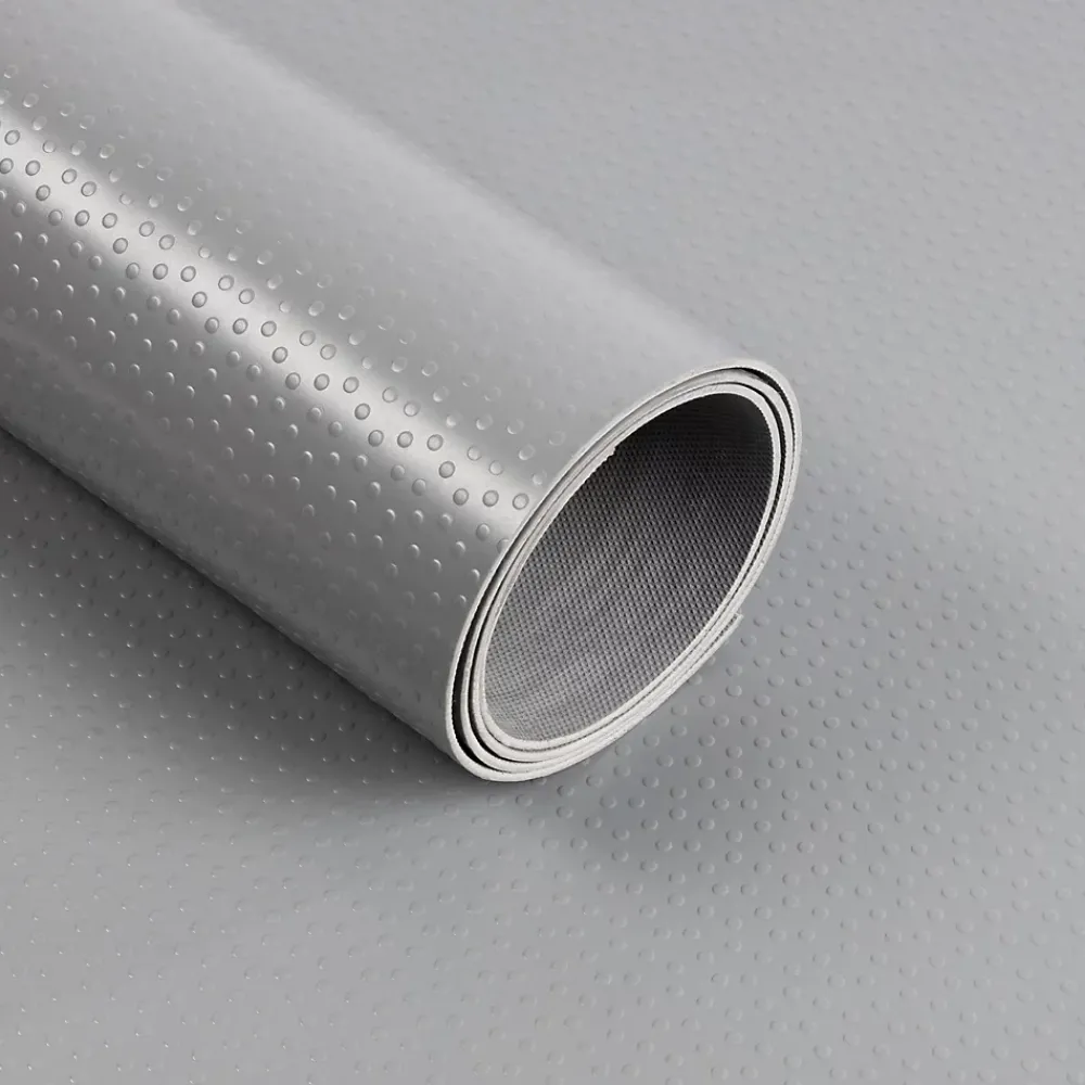 Floordirekt Tapis en caoutchouc Dots Gris 120 x 50 cm -- Dalle Et Lame Pvc