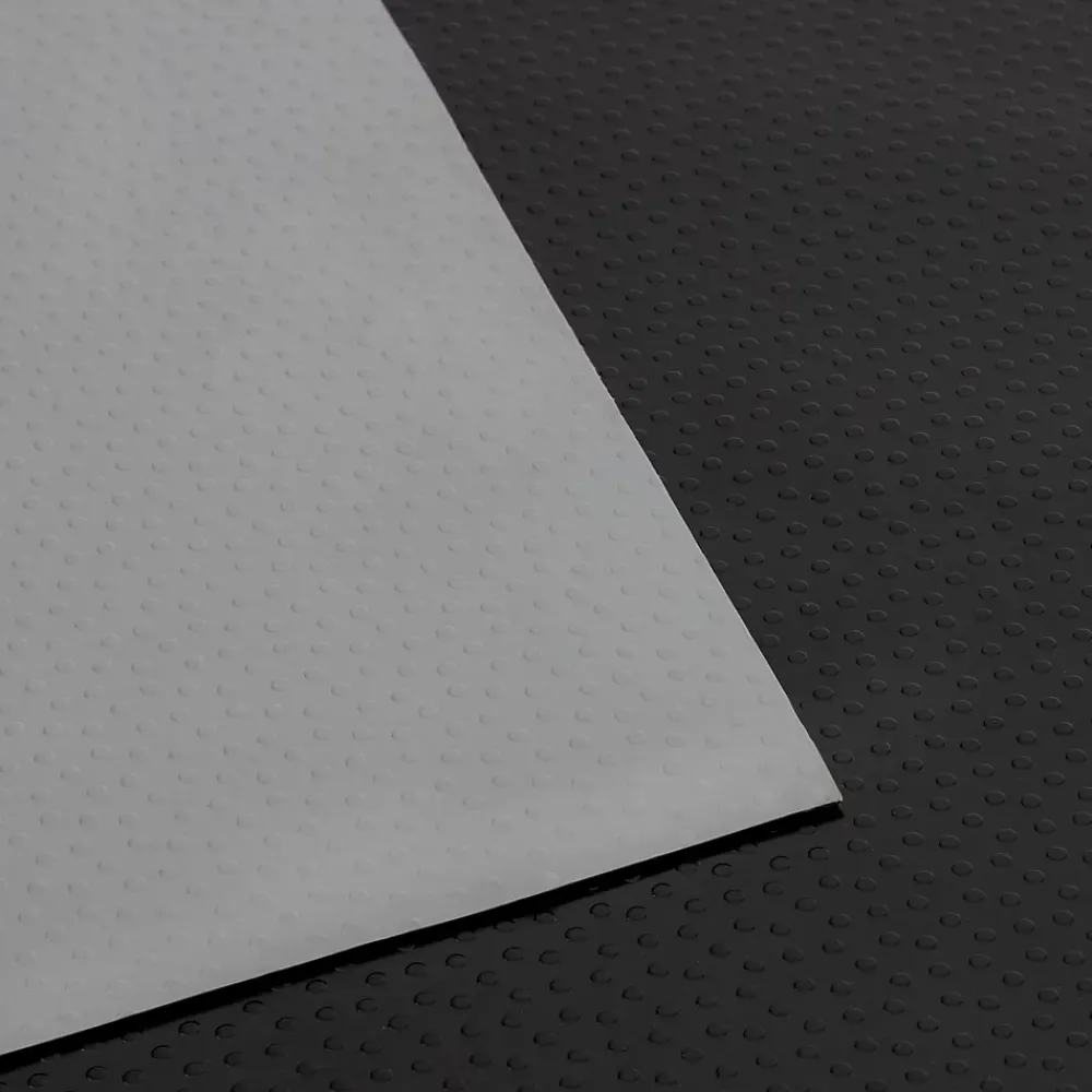 Floordirekt Tapis en caoutchouc Dots Gris 120 x 50 cm -- Dalle Et Lame Pvc