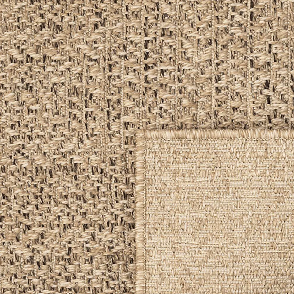 Vidaxl Tapis ZIZUR 200x200 cm aspect de jute intérieur et extérieur- Moquette|Moquette
