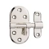Thirard Accesoire Pour Volet<Targette - - Acier nickelé - Pêne rond coulissant - l 40 mm
