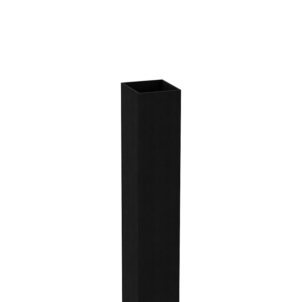 Tasseau aluminium noir 3 x 280 cm, ép.3 cm- Tasseau Bois