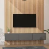 Tasseau décoratif adhésif chêne Saragosse 20 x 140cm, ép. 11mm (vendu par lot de 4)- Tasseau Bois|Lambris Mural