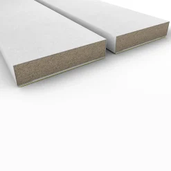 Tasseau décoratif adhésif MDF blanc à peindre 34,5 x 280cm, ép. 11mm (vendu par lot de 4)- Tasseau Bois|Tasseau Décoratif