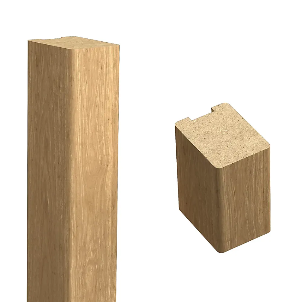 Tasseau décoratif imitation chêne Saragosse l.3 x L.280 cm vendu par 4 pièces- Tasseau Bois|Tasseau Décoratif