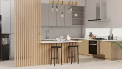 Foge Tasseau Bois|Tasseau Décoratif<Tasseau décoratif imitation chêne Saragosse l.3 x L.280 cm vendu par 4 pièces