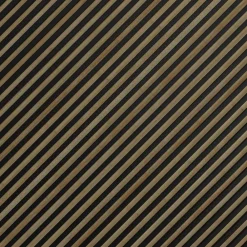 Stegu Lambris Mural|Panneau Tasseau Bois<Tasseau décoratif lambris lamelles Linea Slim Black MDF noir et chêne 15 x 265 cm, ép. 30mm