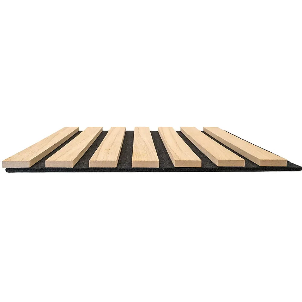 Tasseau Décoratif|Panneau Tasseau Bois<Tasseau décoratif lamelles en bois sur feutrine 30 x 60 cm (vendu à l'unité)