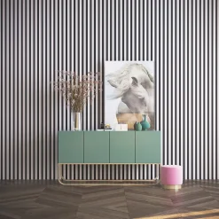 Tasseau Bois|Tasseau Décoratif<Tasseau décoratif placage blanc 3 x 280 cm vendu par 4 pièces
