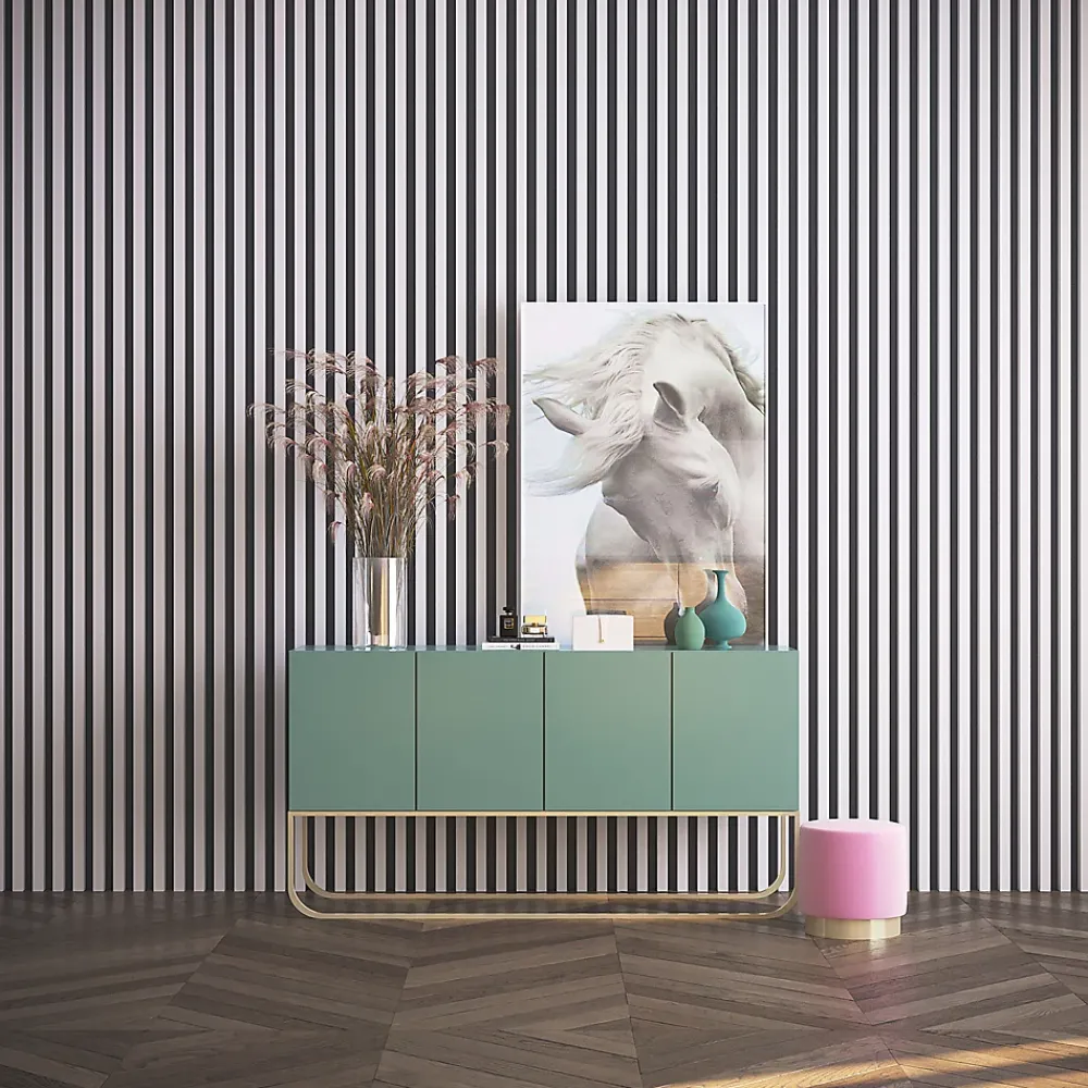 Tasseau Bois|Tasseau Décoratif<Tasseau décoratif placage blanc 3 x 280 cm vendu par 4 pièces