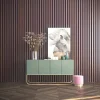 Tasseau décoratif placage papier imitation chêne athénien 3 x 280 cm vendu par 4 pièces- Panneau Tasseau Bois|Tasseau Décoratif