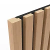 Foge Tasseau de finition en chêne pour panneau Saragossa 2800 x 28 x 22 mm- Tasseau Bois|Panneau Tasseau Bois