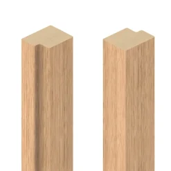 Foge Tasseau de finition en chêne pour panneau Saragossa 2800 x 28 x 22 mm- Tasseau Bois|Panneau Tasseau Bois