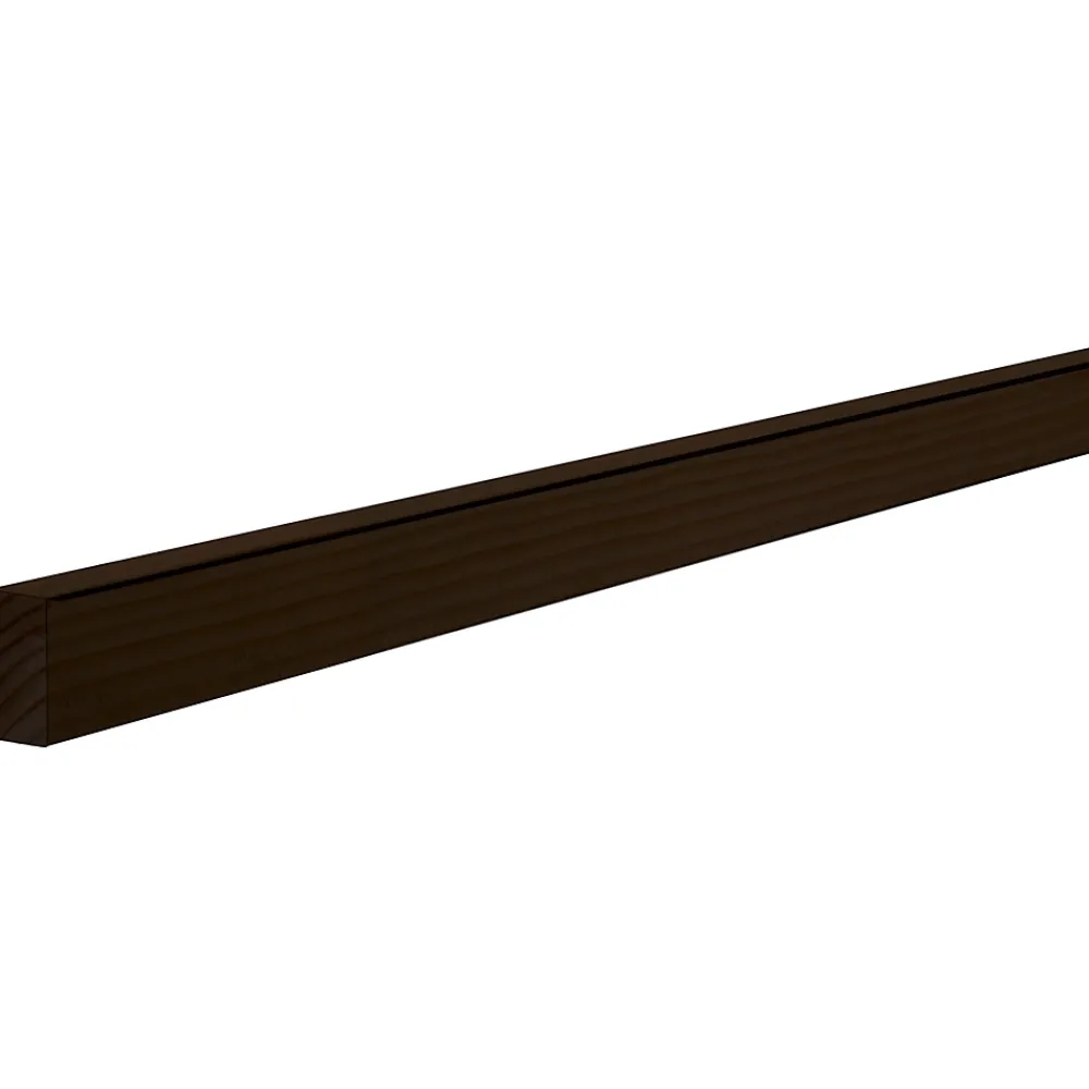 Tasseau en pin noir 4 chanfreins 20X40mm L.2,50m- Tasseau Bois