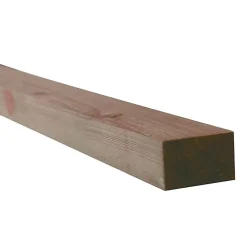 Tasseau Bois<Tasseau en sapin traité marron 28X28mm L.2,40m