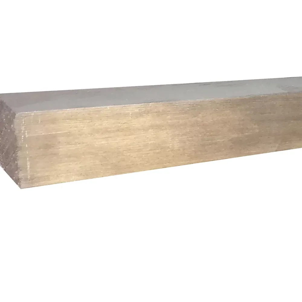 Tasseau en sapin traité marron 45X45mm L.2,40m- Tasseau Bois