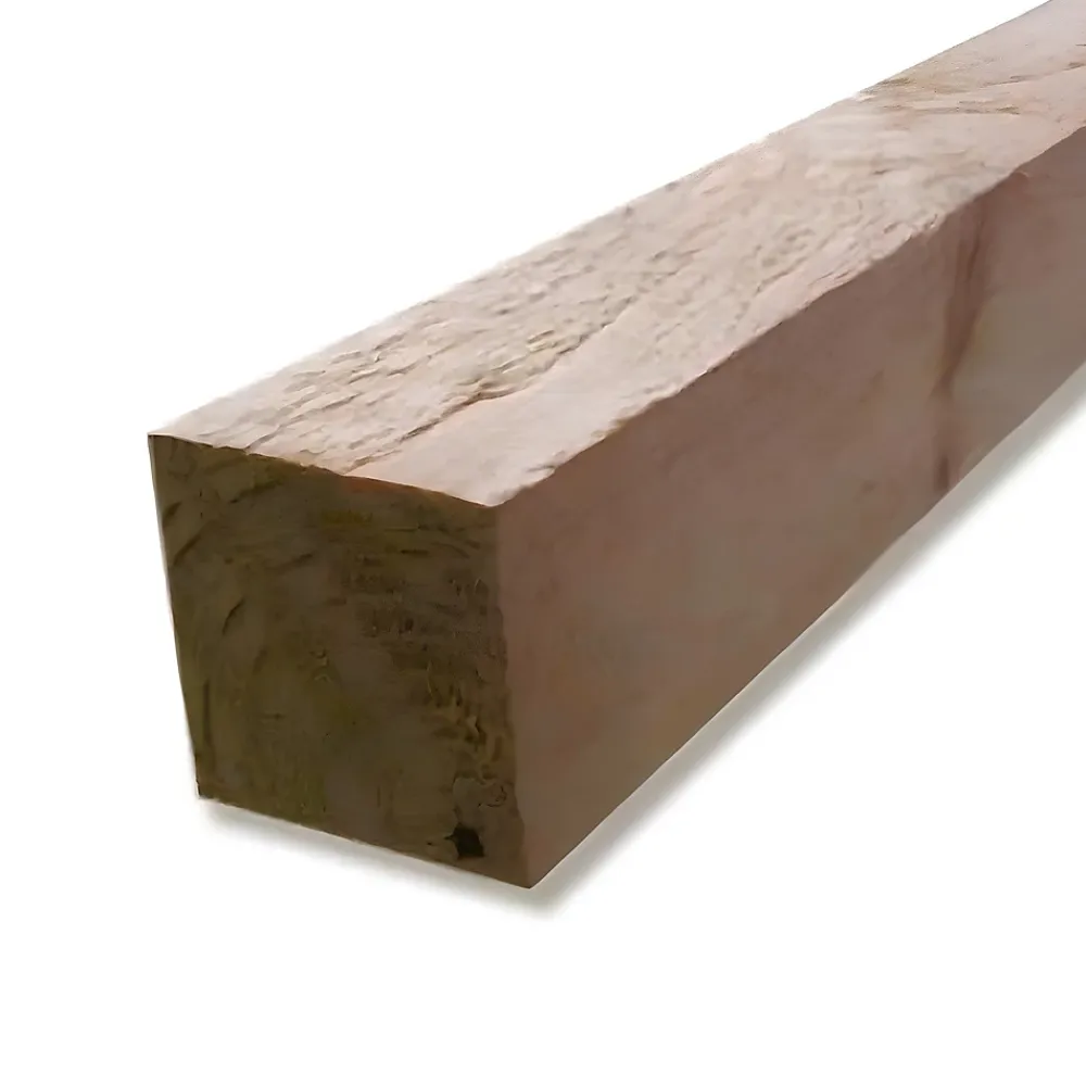 Tasseau en sapin traité marron 45X45mm L.2,40m- Tasseau Bois