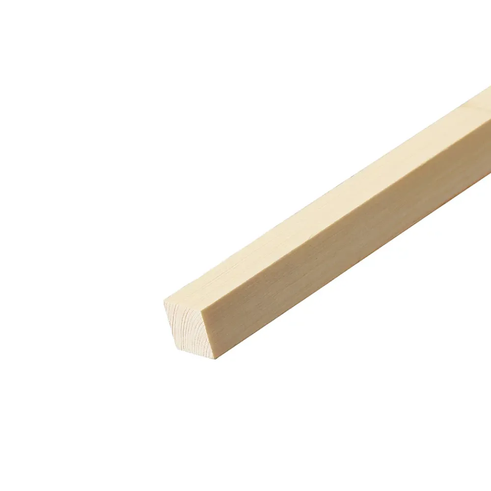Tasseau raboté pin 25 x 25 mm L.2,4 m- Tasseau Bois