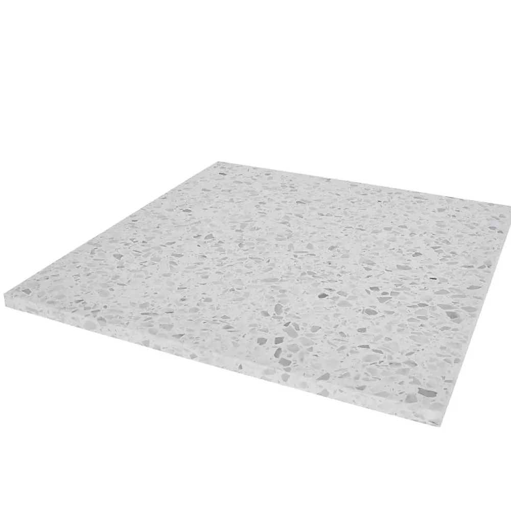 Decoon Carrelage Sol Effet Terrazzo<Terrazzo blanc Carrara - 60 x 60 cm