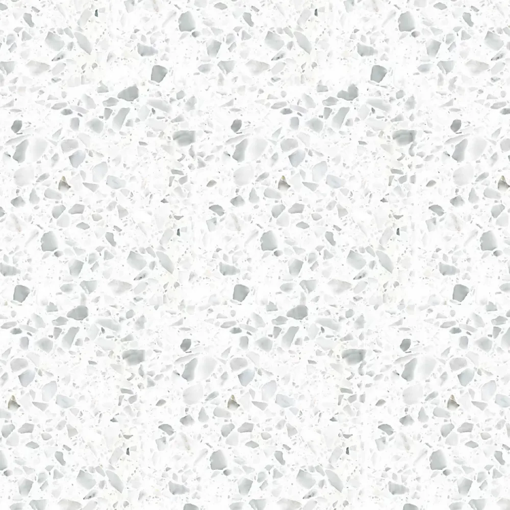Decoon Carrelage Sol Effet Terrazzo<Terrazzo blanc Carrara - 60 x 60 cm