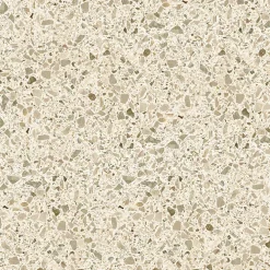 Decoon Terrazzo Stracciatella beige - 60 x 60 cm- Carrelage Sol Effet Terrazzo