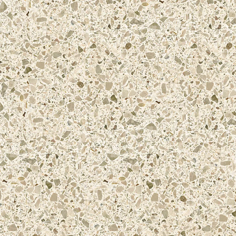 Decoon Terrazzo Stracciatella beige - 60 x 60 cm- Carrelage Sol Effet Terrazzo