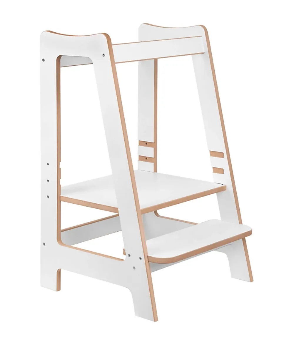 Raumhirsch Furniture Tour d'Apprentissage - Aide-Cuisine Montessori Sûre pour Enfants Curieux- Accessoire D'Escalier