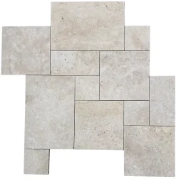 Albedo Pierre Travertin<Travertin OPUS 1er choix - Vendu par set - set de 0,74m2