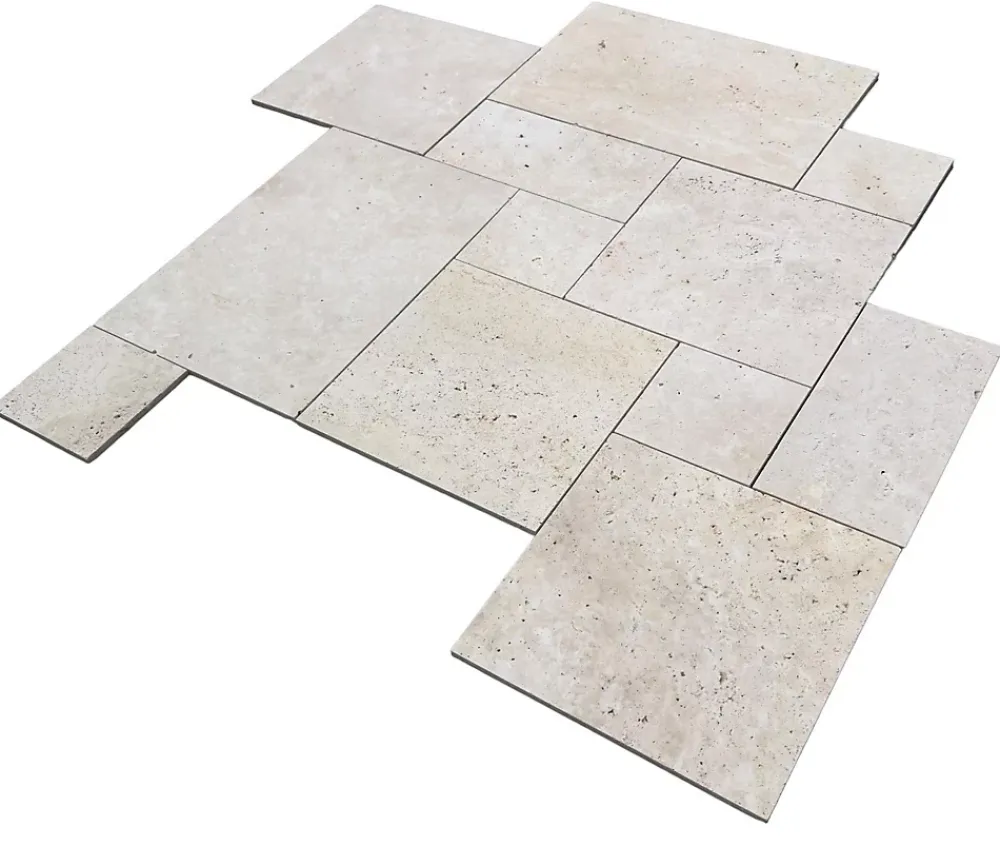 Albedo Pierre Travertin<Travertin OPUS 1er choix - Vendu par set - set de 0,74m2
