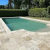 Pattom TRAVERTIN RUSTIC (2nd Choix) , pierre naturelle, Opus 4 formats EP 1,2cm (carton de 0,74m2) - LIVRAISON CHARIOT EMBARQUÉ- Travertin