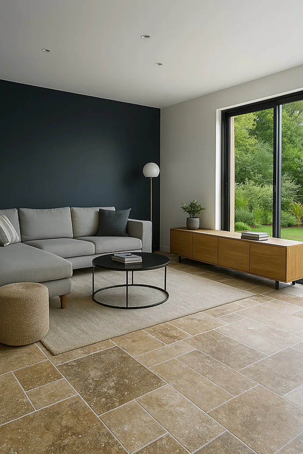 Pattom TRAVERTIN RUSTIC (2nd Choix) , pierre naturelle, Opus 4 formats EP 1,2cm (carton de 0,74m2) - LIVRAISON CHARIOT EMBARQUÉ- Travertin