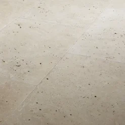 Casa Linéa Travertin<Travertin sol et mur intérieur beige L.61 x l.40,6 cm x ép.12 mm, Travertino