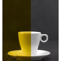Miroiterie De L'ouest Armorique Verre Antique jaune imprimé 141 4mm, le m²- Verre Minéral