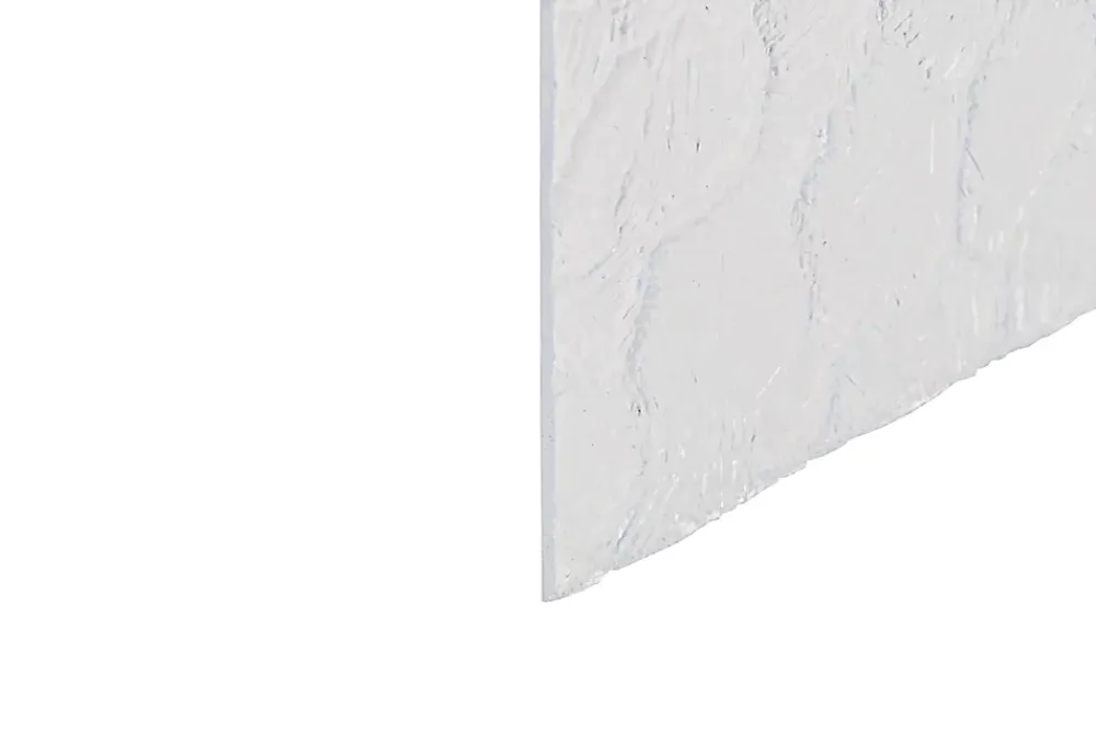 STRATIVER DISTRIBUTI Verre Minéral<Verre pommelé cristal 100 x 50cm ép.2,5mm