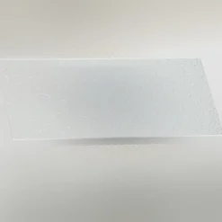 Strativer Distributi Verre synthétique à motif perle d'eau 1x0.5m Ep2.5mm- Verre Minéral