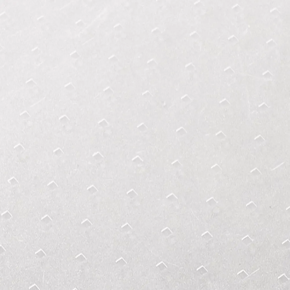 Strativer Distributi Verre synthétique à motif petit carreau 1x0.5m Ep2.5mm- Verre Synthétique
