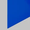 Strativer Distributi Verre synthétique cristal acrylique PMMA coloris bleu intense 2x1m ep 3mm- Verre Synthétique