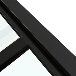 Verrière Factory Verrière - 6 Vitrages - L: 233cm H: 105cm - Acier Ultra Fin - Noir Mat (RAL 9005) - Livrée Montée- Verrière
