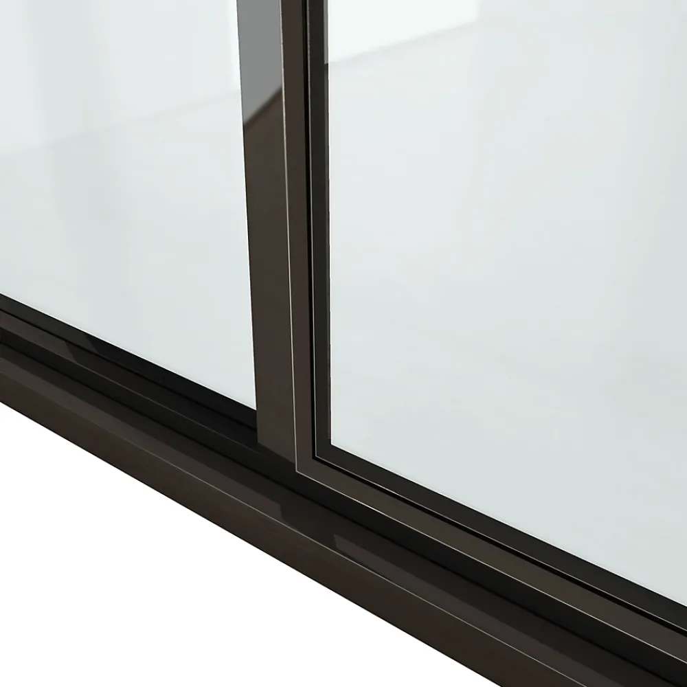 Verrière Factory Verrière<Verrière - 4 Vitrages - L: 157cm H: 115cm - Acier Ultra Fin - Noir Mat (RAL 9005) - Livrée Montée