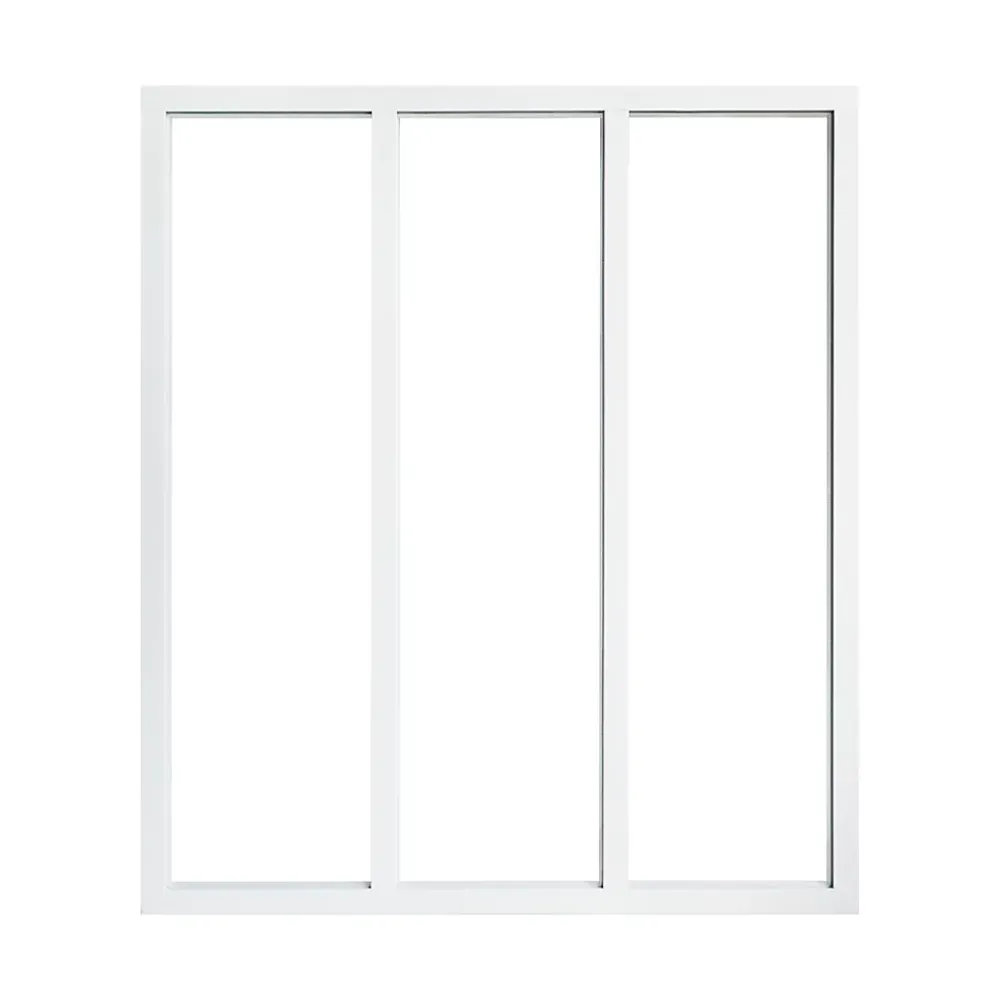 Verrière<Verrière 3 carreaux transparents, coloris blanc H108 x l.93cm