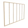 Vente-unique Verrière atelier en aluminium thermolaqué - 180x105 cm - Naturel clair - BAYVIEW- Verrière