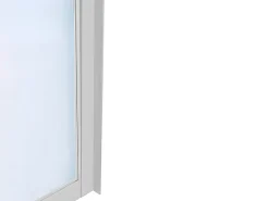 Vente-unique Verrière atelier en aluminium thermolaqué - 60x105 cm - Blanc - BAYVIEW- Verrière