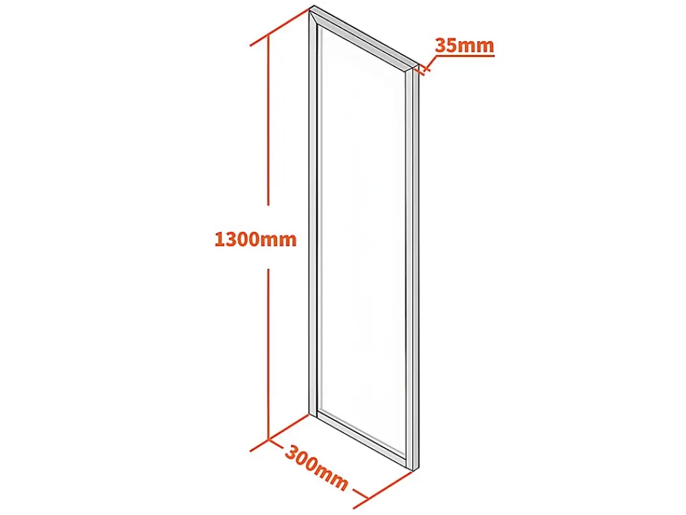 Vente-unique Verrière atelier en aluminium thermolaqué - 30x130 cm - Noir - BAYVIEW- Verrière