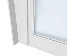 Vente-unique Verrière atelier en aluminium thermolaqué - 180x130 cm - Blanc - BAYVIEW- Verrière