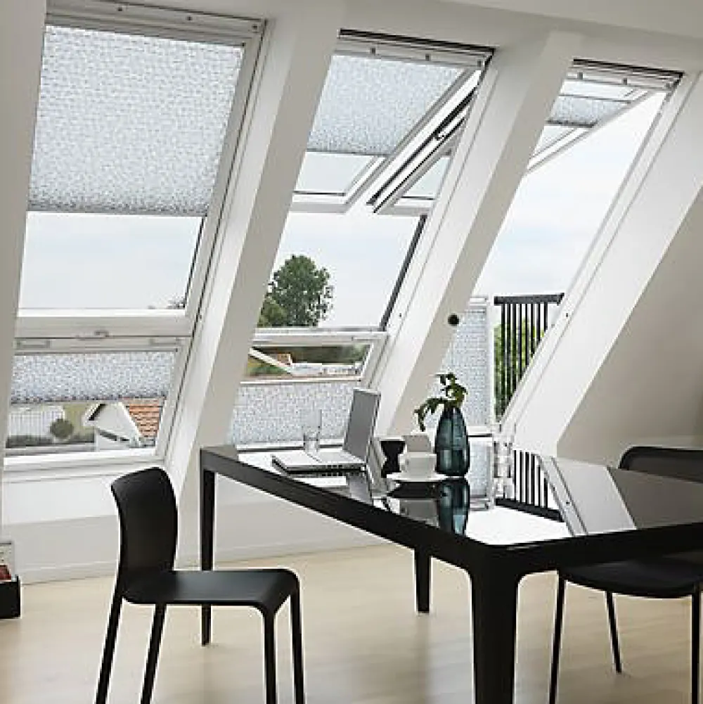 Velux Verrière balcon GDL Triple vitrage blanc PK19 94 x h.252 cm- Velux Et Fenêtre De Toit