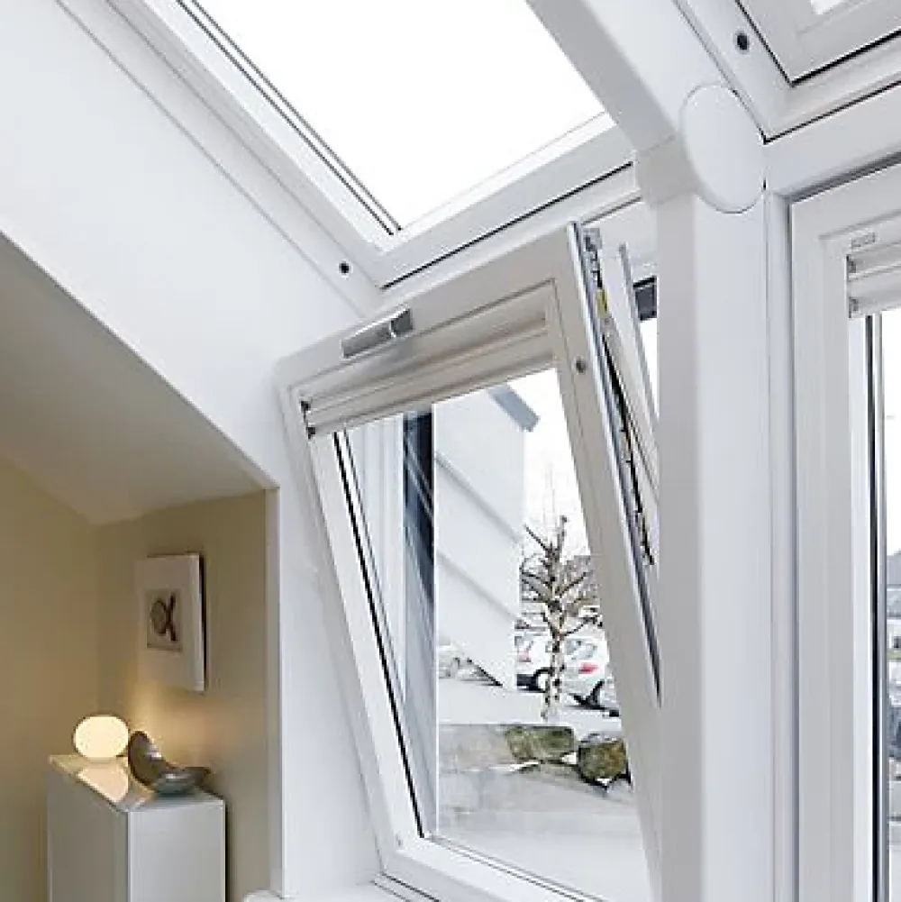 Velux Verrière d'angle à souflet VFE Tout confort bois UK31 2057 60 x h.134 cm- Velux Et Fenêtre De Toit
